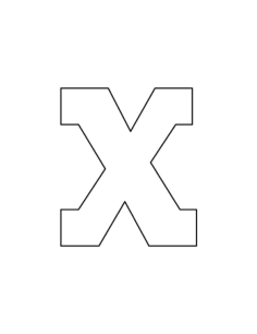 Lowercase Letter X Tracing Worksheets Pdf, Free Vectors File